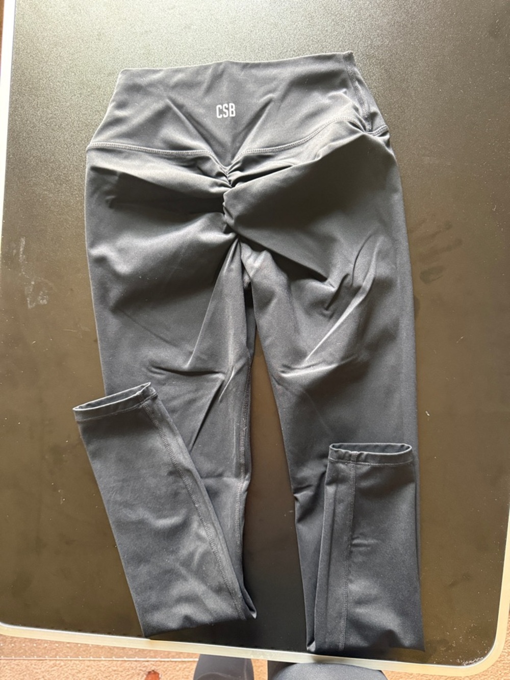 Crop Shop Boutique Isabelle Mathers Black Scrunch Butt Leggings